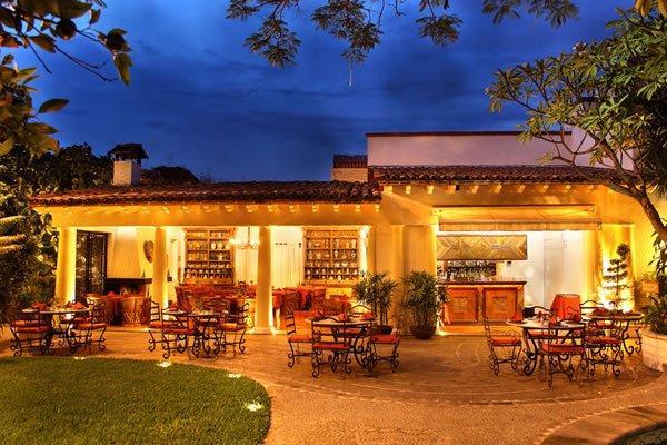 Hotel Boutique La Casa Azul Cuernavaca Restaurant foto